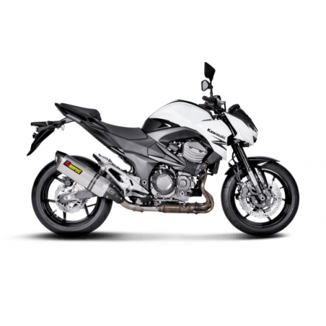 Marmitta per Kawasaki Z 800 Akrapovic Slip on Leovince Lv 10 NERO