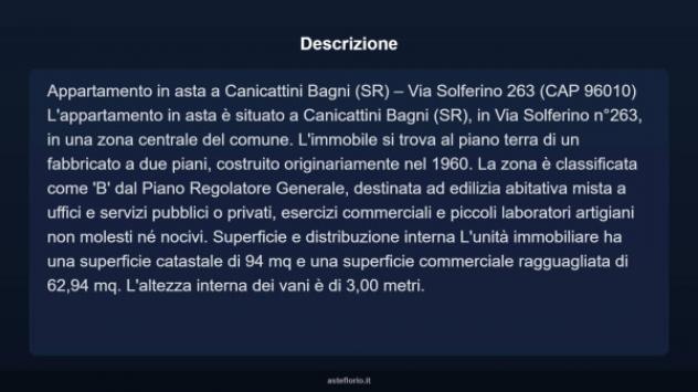 Immobile in asta di 94 m² in vendita a Canicattini Bagni - Foto 5