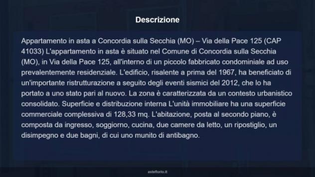 Immobile in asta di 128 m² con più di 5 locali in vendita a Concordia sulla Secchia - Foto 17
