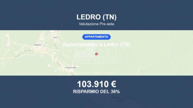 Immobile in asta di 127 m², box auto in vendita a Ledro