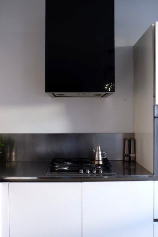 Cucina modulnova bianca con top in acciao 230x310 - Foto 5
