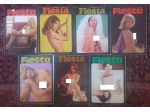 Lotto 7 numeri di Fiesta rivista vintage anni '70 da collezione