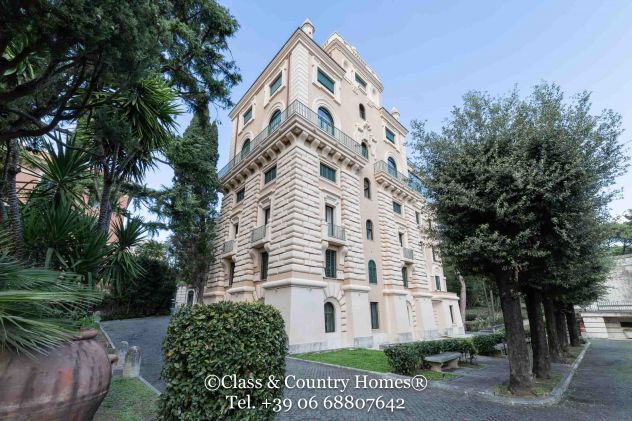 Affitto di Lusso Vigna Clara - 520 mq in Villa Storica con Parco e Terrazza - Foto 8