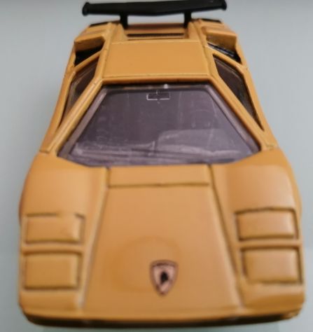 Microcar Maisto modello Lamborghini Countach Gialla 1-64 USATO VINTAGE - Foto 3