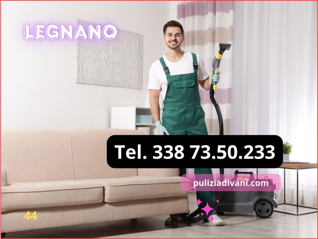 SANIFICAZIONE DIVANI E POLTRONE A LEGNANO