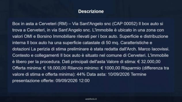 Immobile in asta di 50 m² in vendita a Cerveteri - Foto 7