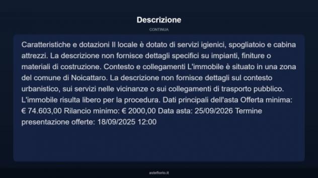 Immobile in asta di 489 m² in vendita a Noicattaro - Foto 10
