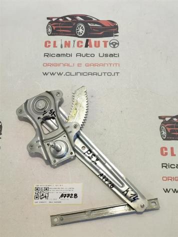 MECCANISMO ALZAVETRO POST. SX NISSAN Micra Serie (K14) 827215FA0A H4B408 (17)