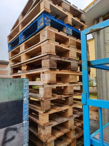 20 X BANCALI EUR EPAL STOCK 20 PEZZI PEDANA BANCALE EUROPALLET 120 X 80 CM - Foto 4