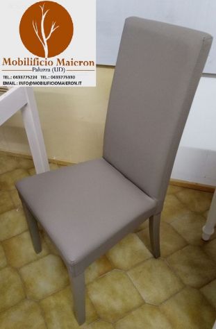Set Sedie Tavoli Nuoro Per Arredamento Bar Ristorante Pub Stile Moderno - Foto 5