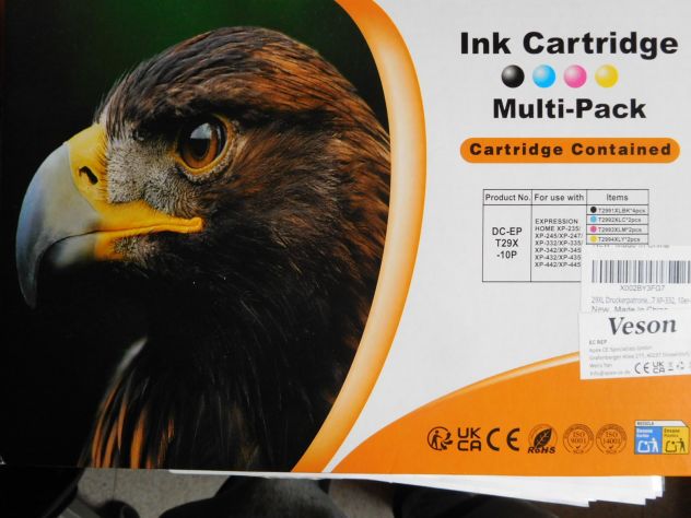 CARTUCCE NEL FORMATO XL PER STAMPANTE EPSON EXPRESSION HOME 245 ED ALTRE - Foto 2