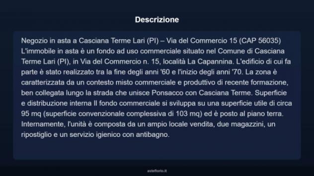 Immobile in asta di 95 m² in vendita a Casciana Terme Lari - Foto 4