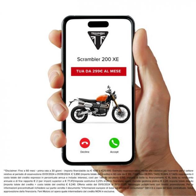 TRIUMPH Scrambler 1200 XE - rif. 23921861 - Foto 3