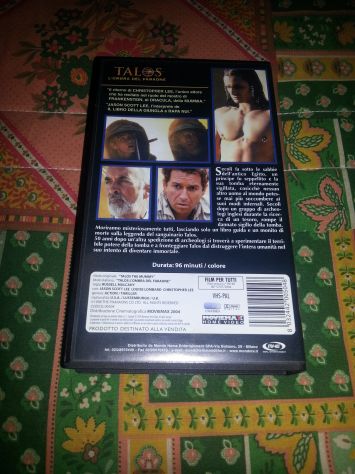 VHS VIDEOCASSETTA PARI A NUOVA,RARISSIMA,QUASI INTROVABILE,ORIGINALE,COMPLETA"TA - Foto 3