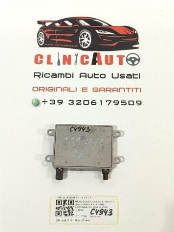AMPLIFICATORE ANTENNA MERCEDES Classe E Berlina W211 2118200885 271941 (0207) - Foto 3