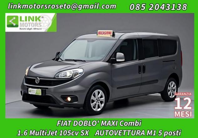 FIAT Doblo 1.6 MJT 105CV PL Combi Maxi M1 5posti SX rif. 24170998