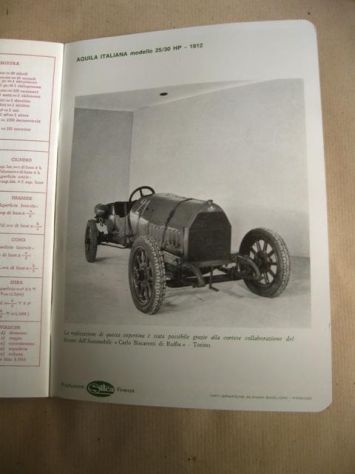 4 quaderni quadretti completi e non usati - Serie"MUSEO DELL'AUTOMOBILE"- - Foto 3