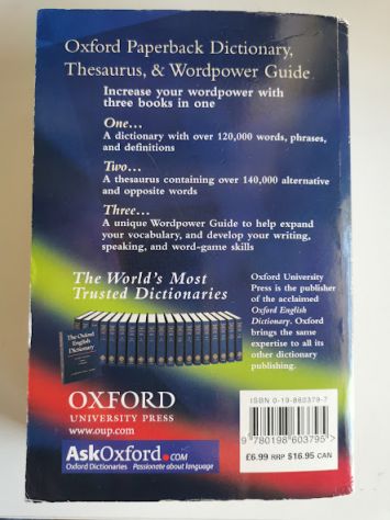 Oxford Paperback Dictionary Thesaurus - Foto 5