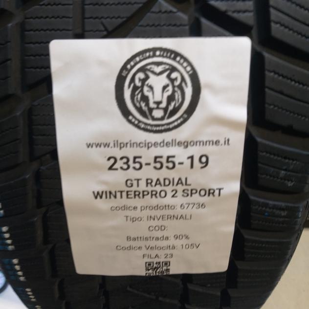 4 GOMME 235 55 19 GT RADIAL A67736 - Foto 2