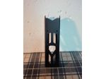 STAFFA ALLUMINIO PER PORTA TARGA PER YAMAHA FZ8 - FZ1 - FAZER 800