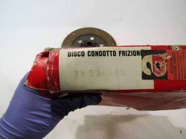 33594000 DISCO FRIZIONE PER AUTOCARRI D'EPOCA PITTERI E VIOLINI PIGNONE 10 DENTI RICAMBIO NUOVO - Foto 3