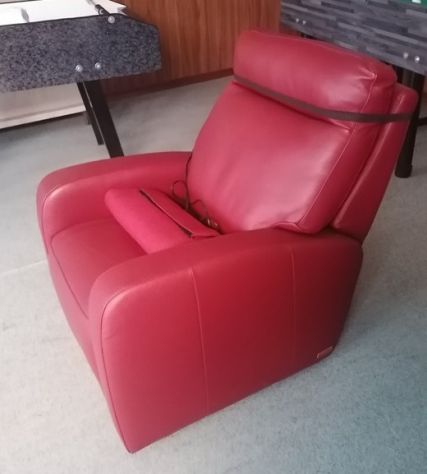 Poltrona elettrica alzapersone reclinabile Gavassa Poltronesofà - Foto 4