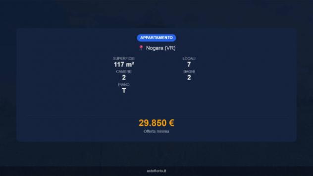 Immobile in asta di 117 m² con più di 5 locali in vendita a Nogara - Foto 14