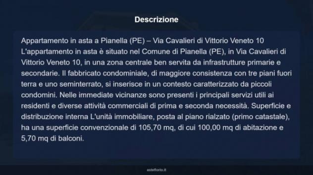 Immobile in asta di 106 m² in vendita a Pianella - Foto 15