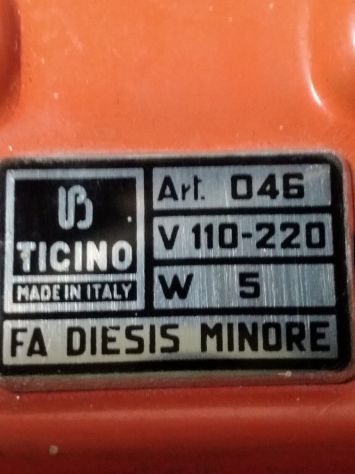 VECCHIO CAMPANELLO DUTAN TICINO CASALINGO PER ABITAZIONE VINTAGE - Foto 2