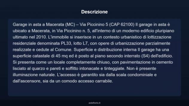Immobile in asta di 45 m² in vendita a Macerata - Foto 6