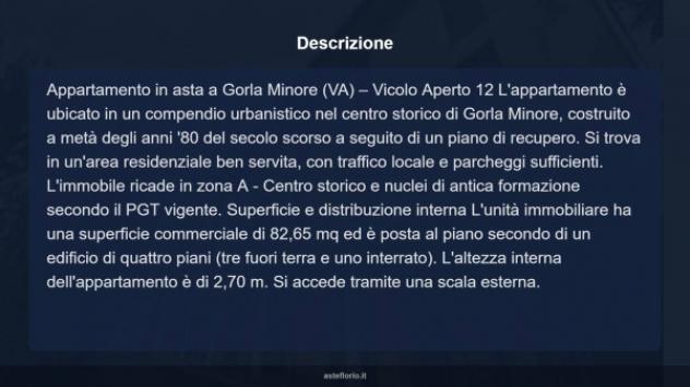 Immobile in asta di 82 m² in vendita a Gorla Minore - Foto 10