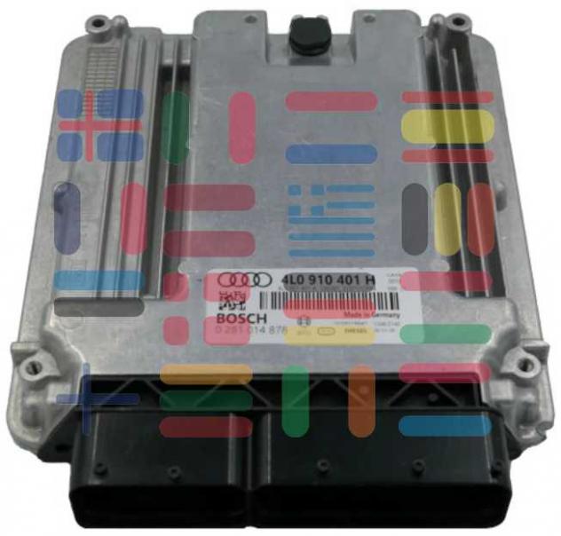 0281014878 EDC17CP14 4L0 910 401 H Audi Q7 centralina motore Bosch