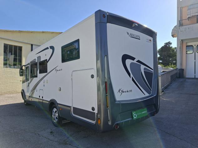MOTORHOME MOBILVETTA DUCATO SEMIDINETTE LETTI GEMELLI BASCULANTE GARAGE CLIMATIZZATORE FOTOVOLTAICO CAMPEGGIO CAMPER USATI GENERALI 1801 - Foto 3
