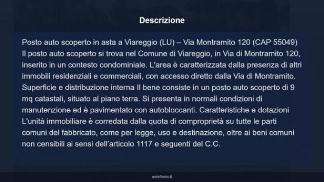 Immobile in asta di 9 m² in vendita a Viareggio - Foto 4