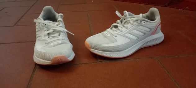 Adidas runfalcon donna bianche e rosa - Foto 6
