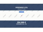 Immobile in asta di 915 m² in vendita a Orsenigo