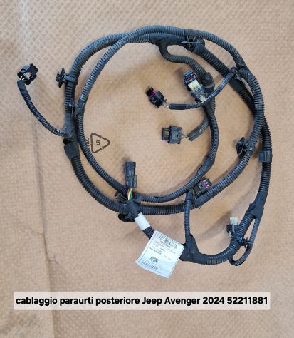 cablaggio paraurti posteriore Jeep Avenger 2024 52211881