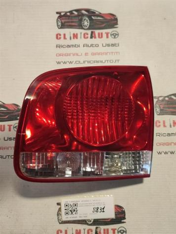 STOP POSTERIORE DESTRO INTEGRATO NEL PORTELLO VOLKSWAGEN Touareg 1° Serie 7L6945260A 28268003 (0206)