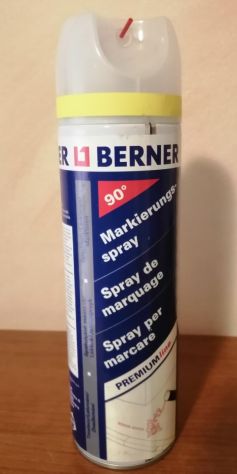 Spray per Marcare Giallo Fluorescente BERNER 500ml cod. 56999 - Foto 4