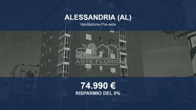 Immobile in asta di 77 m², box auto in vendita a Alessandria