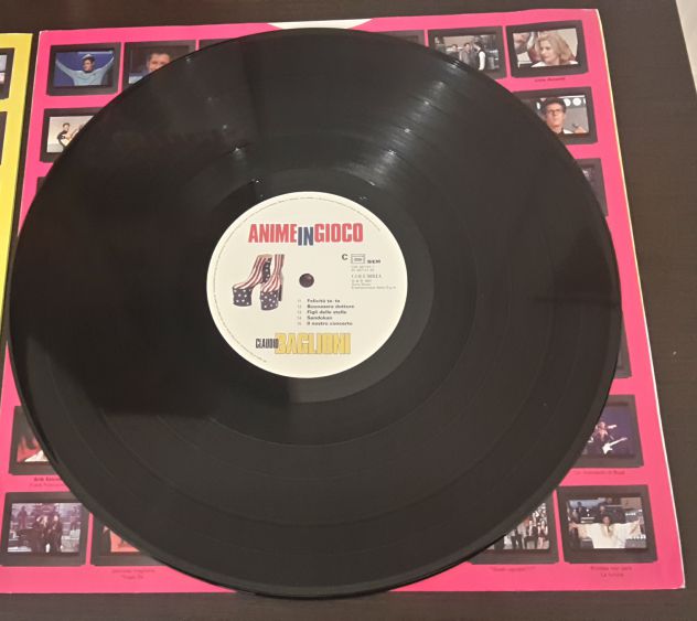 CLAUDIO BAGLIONI, ANIME IN GIOCO, DOPPIO LP VINILE, COLUMBIA (Italy) 1997. - Foto 4