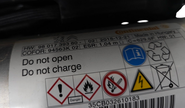 CONDENSATORE START & STOP CITROEN Jumpy Furgone 9801738380 AHH (DW10FC), EHZ (DW10FDCU) Diesel 2000 (16) - Foto 7