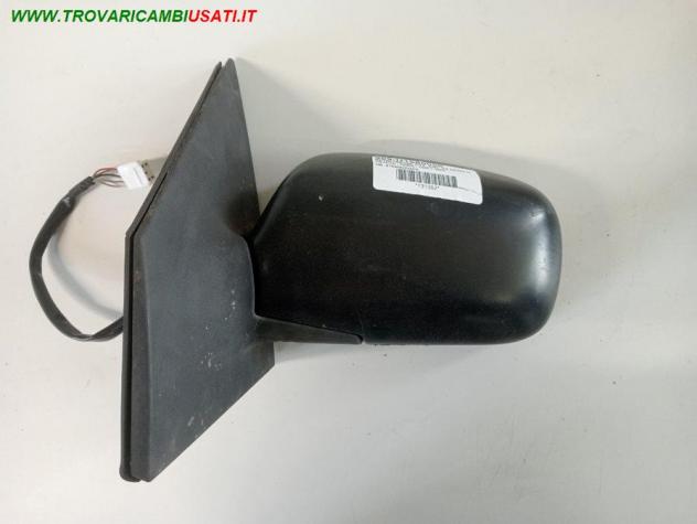 RETROVISORE EST. ANT. SX NERO GROFFATO 1 SP 5 PIN   999-U1560058 Vetri e Retrovisori  Cristalli  Retrovisori  Retrovisore TOYOTA - YARIS - 1999  2003