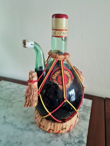 Bottiglia ampolla vino Rosatello Ruffino da collezione - Foto 4
