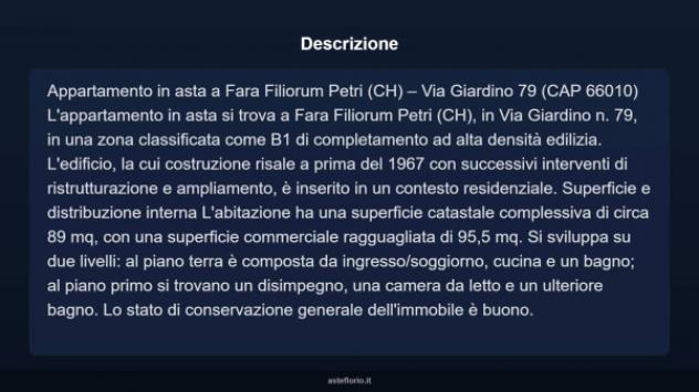 Immobile in asta di 95 m² in vendita a Fara Filiorum Petri - Foto 4