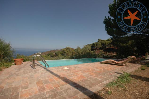 PATRESI - MARCIANA - VILLA CON SUPERBA VISTA MARE