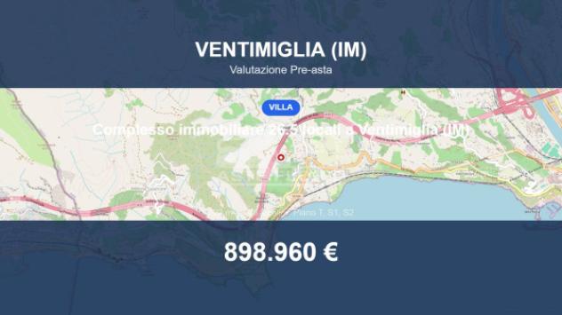 Immobile in asta di 722 m² con più di 5 locali in vendita a Ventimiglia