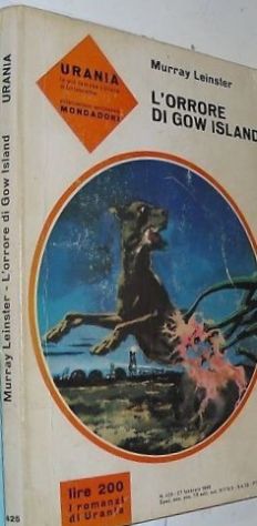 L'ORRORE DI GOW ISLAND, MURRAY LEINSTER, URANIA MONDADORI N. 425. - Foto 2