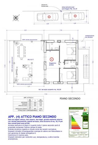 Attico in vendita a Marina di Massa - Massa 150 mq Rif: 1428066 - Foto 9