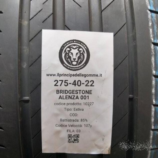 4 gomme 275 40 22 bridgestone a10227 - Foto 2